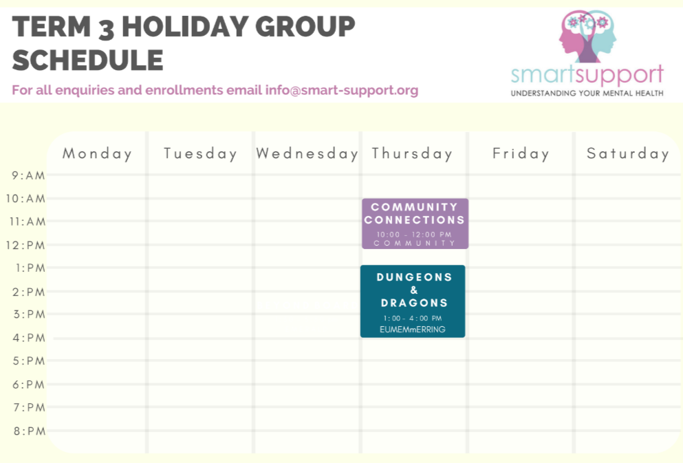Term 3 holiday program